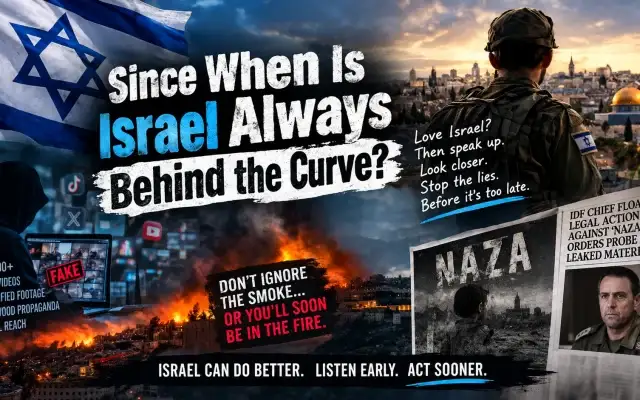 Since When Is Israel Always Behind the Curve? Cover Image
